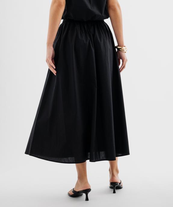 Jupe longue ample à motifs femme vue3 - GEMO(FEMME PAP) - GEMO