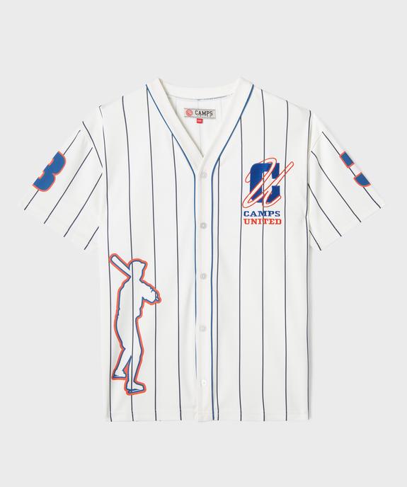 Tee-shirt de sport forme chemise garçon - Camps United vue2 - CAMPS - GEMO