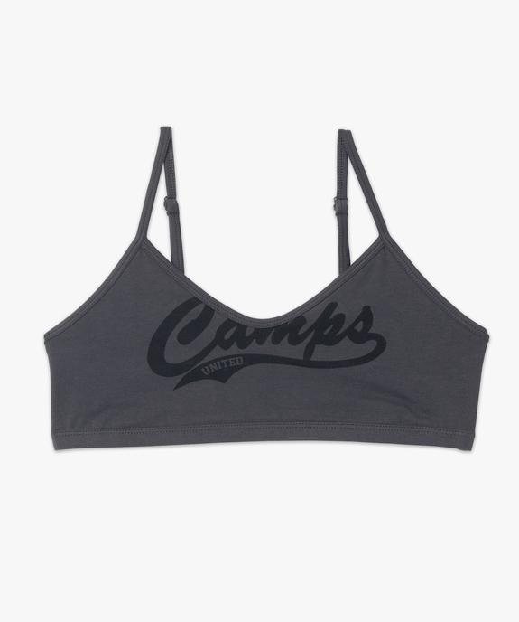 Brassière femme à fines bretelles - Camps United vue4 - CAMPS UNITED - GEMO