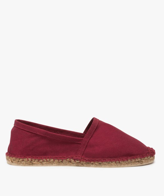 Espadrilles femme unies en coton bio – Mieux vue1 - GEMO 4G FEMME - GEMO