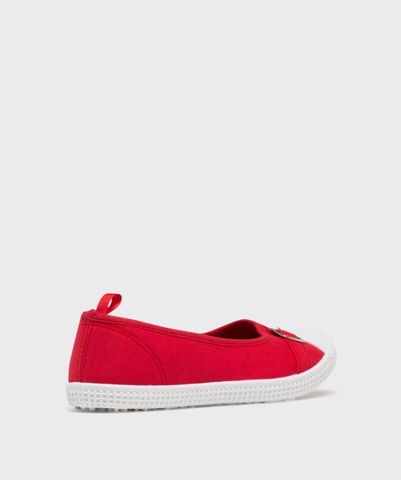 Ballerines en toile avec bout renforcé femme vue5 - VALENTINA BALDA - GEMO