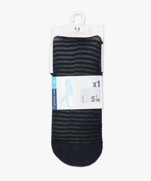 Collants femme semi-opaque à motifs vue3 - GEMO(HOMWR FEM) - GEMO
