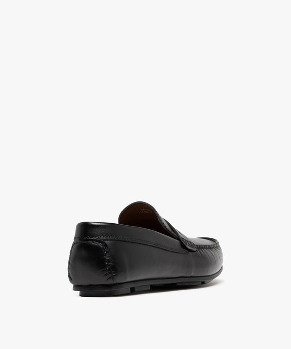 Mocassin élégants en cuir lisse homme - Tanéo vue4 - TANEO GEMO FOR GOOD - GEMO