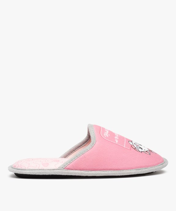 Chaussons femme mules plates Les Aristochats – Disney vue1 - ARISTOCHATS - GEMO
