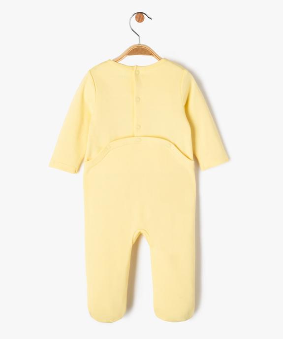 Pyjama dors-bien avec motif exotique bébé garçon - GEMO 4G BEBE Pyjama dors-bien avec motif exotique bébé garçon vue3 - GEMO 4G BEBE - GEMO