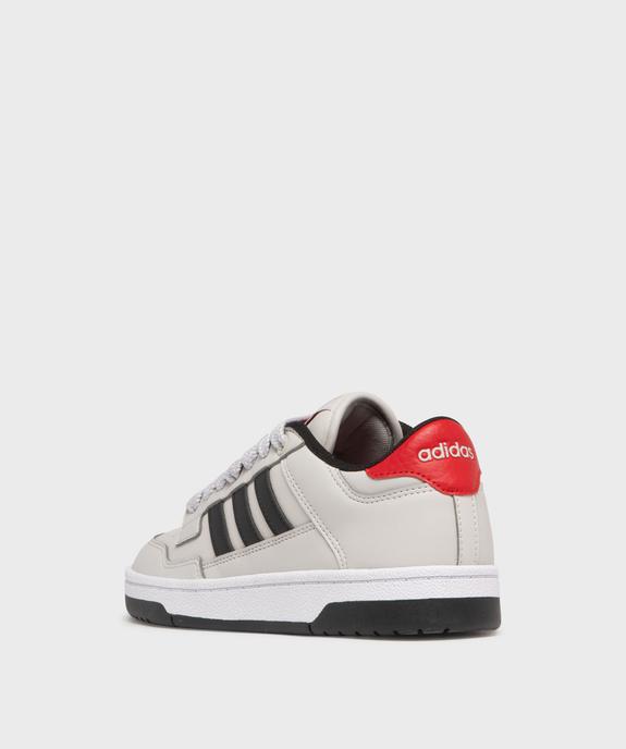Baskets RapidCourt Low à larges lacets garçon - Adidas vue4 - ADIDAS - GEMO