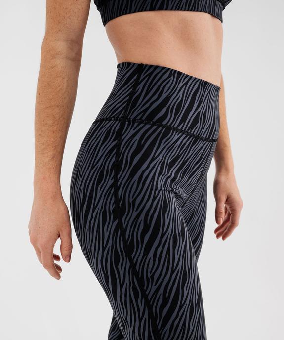 Legging de sport taille haute femme vue4 - GEMO(FEMME PAP) - GEMO