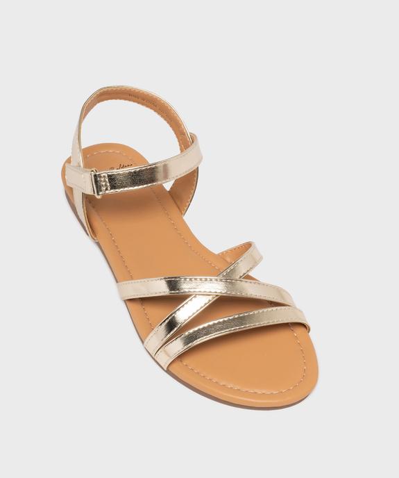 Sandales plates à brides femme - Valentina Baldano vue5 - VALENTINA BALDA - GEMO