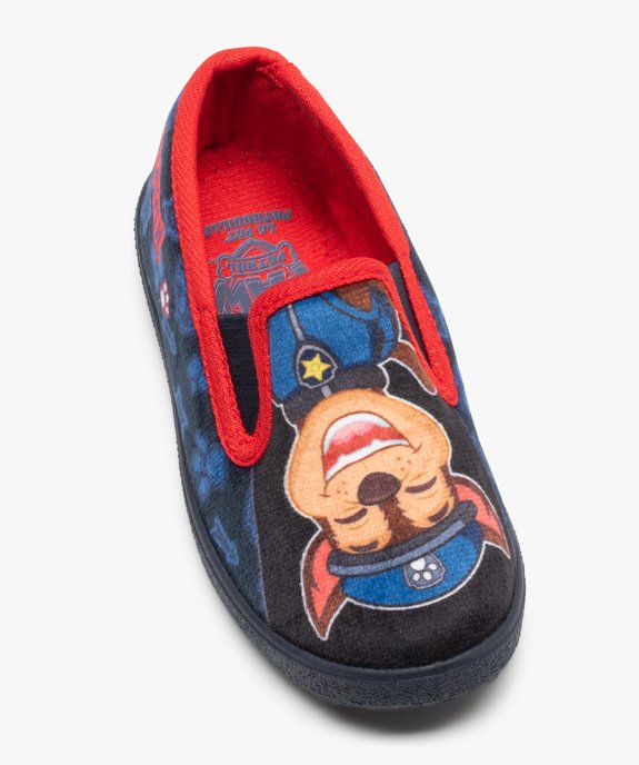 Chaussons garçon en velours imprimé - Pat’ Patrouille vue5 - PAT PATROUILLE - GEMO