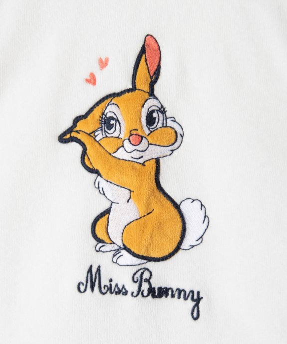 Gigoteuse bébé en velours avec manches amovibles – Disney Baby vue2 - DISNEY DTR - GEMO