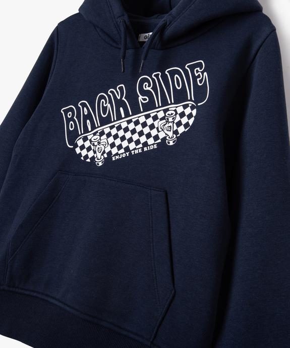 Sweat à capuche esprit streetwear garçon vue2 - GEMO (ENFANT) - GEMO