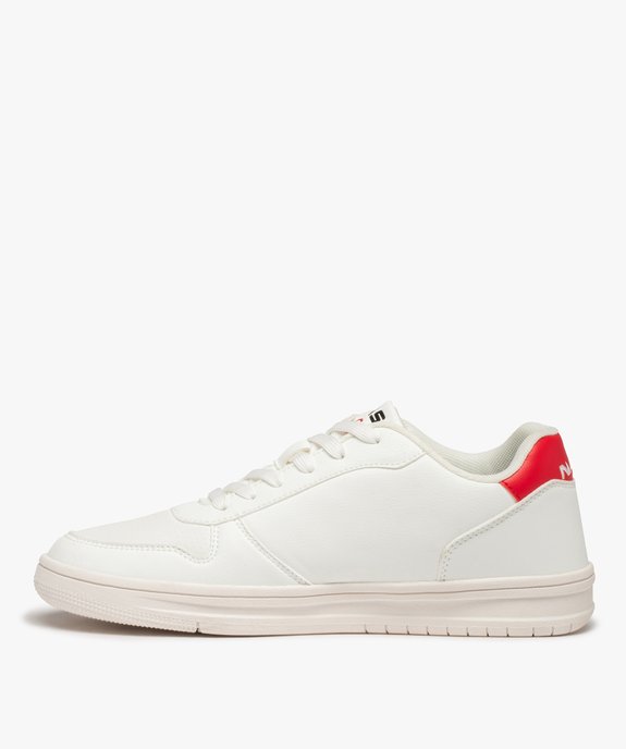 Baskets homme bicolores à lacets – Nasa vue4 - NASA - GEMO