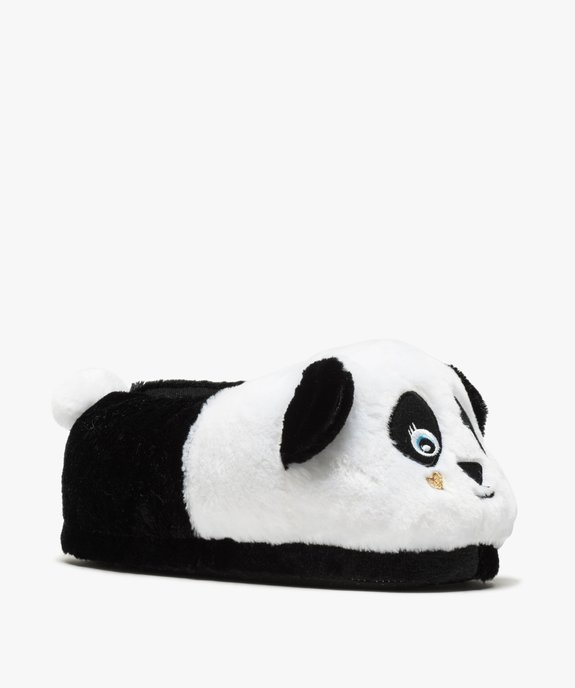 Chaussons femme 3D en forme de panda vue2 - GEMO(HOMWR FEM) - GEMO