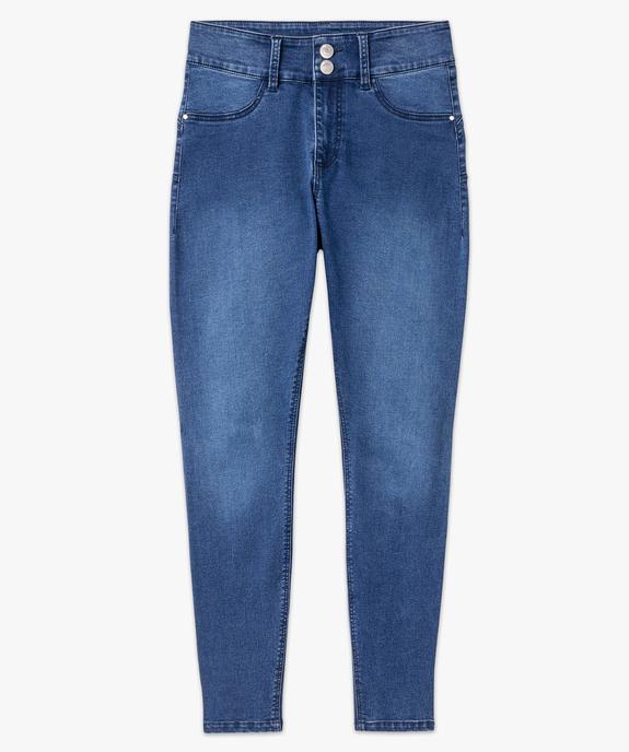 Jean skinny push-up power stretch femme vue4 - GEMO 4G FEMME - GEMO
