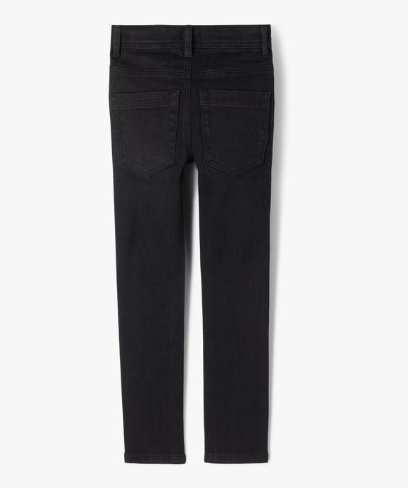  Jean skinny en coton stretch garçon vue3 - GEMO (ENFANT) - GEMO