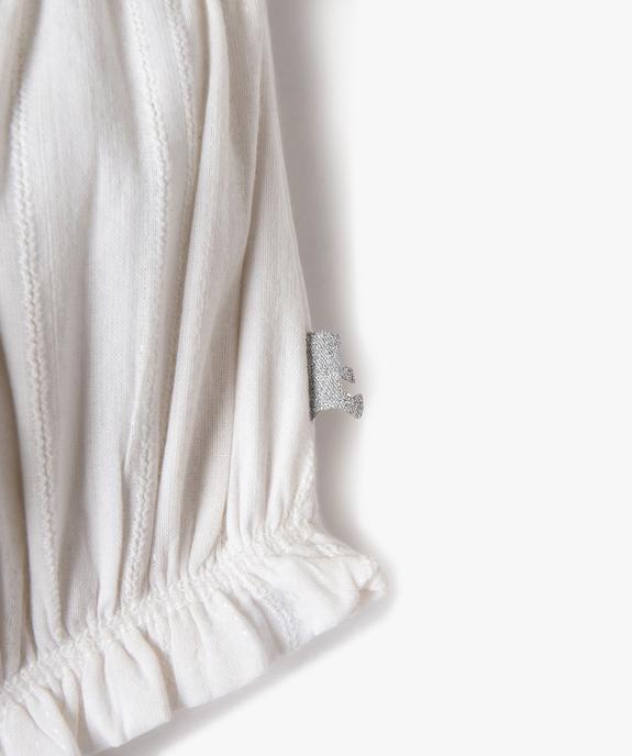 Culotte bloomer avec fines paillettes bébé fille - LuluCastagnette vue3 - LULUCASTAGNETTE - GEMO