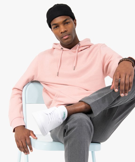 Sweat à capuche intérieur molletonné homme vue1 - GEMO 4G HOMME - GEMO
