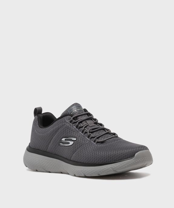 Baskets running en mesh à semelle légère homme - Skechers vue2 - SKECHERS - GEMO