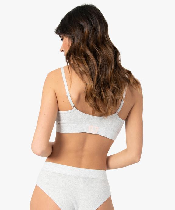 Brassière femme à fines bretelles – Camps United vue2 - CAMPS UNITED - GEMO