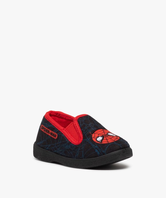 Pantoufles garçon en velours ras Spider-Man - Marvel vue2 - SPIDERMAN - GEMO
