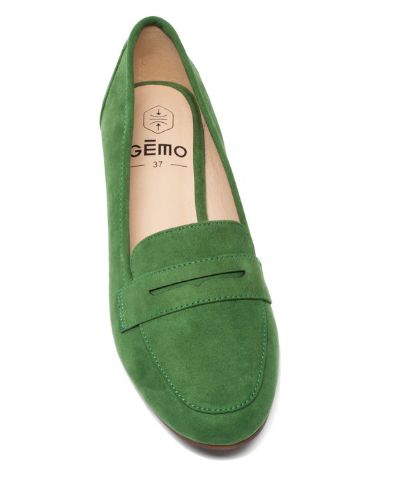 Mocassins femme unis style Penny Loafer vue6 - GEMO 4G FEMME - GEMO