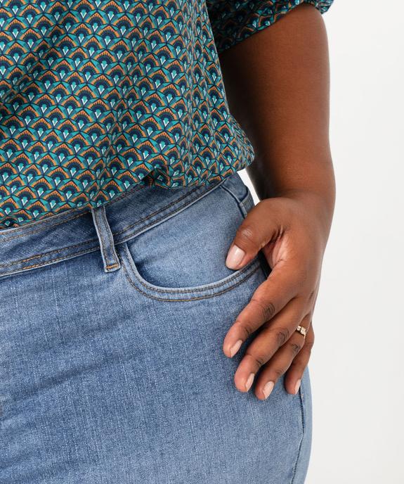 Jean Regular femme grande taille vue5 - GEMO 4G GT - GEMO