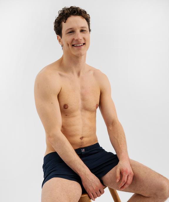 Caleçon en coton à ceinture élastique homme - LuluCastagnette (lot de 2) vue4 - LULUCASTAGNETTE - GEMO