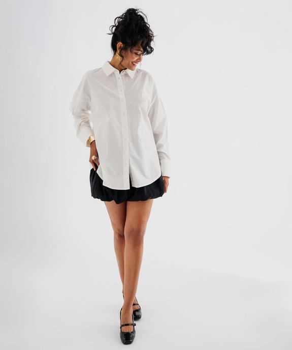 Jupe courte et fluide forme boule femme vue4 - GEMO(FEMME PAP) - GEMO