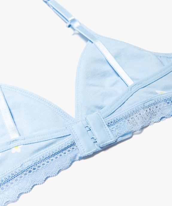 Soutien-gorge triangle spécial dos nageur fille vue2 - GEMO 4G FILLE - GEMO