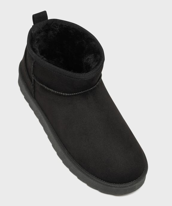 Boots fourrés sur semelle crantée femme - 5 Miles vue5 - 5 MILES - GEMO