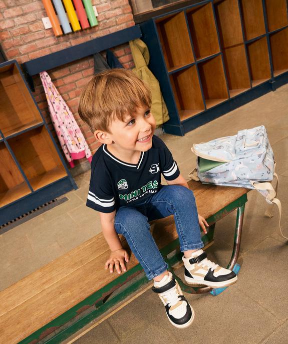 Ensemble 2 pièces jean + tee-shirt manches courtes bébé garçon vue6 - GEMO(BEBE DEBT) - GEMO
