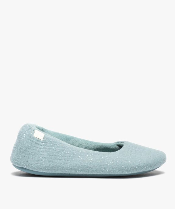 Chaussons femme ballerines en mousseline pailletée - Dim vue1 - DIM - GEMO