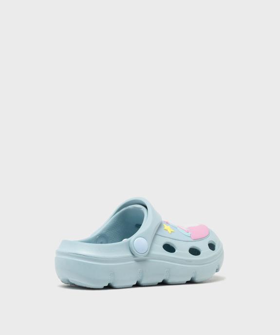 Sabots souples à motifs en relief fille vue4 - GEMO (PLAGE) - GEMO