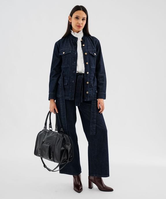 Chemise en coton à volants femme vue4 - GEMO(FEMME PAP) - GEMO