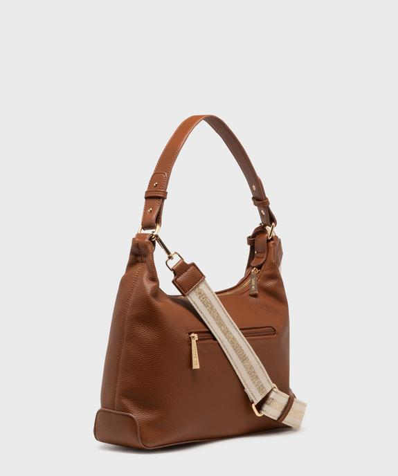 Sac souple avec deux bandoulière femme - Torrente vue2 - TORRENTE - GEMO