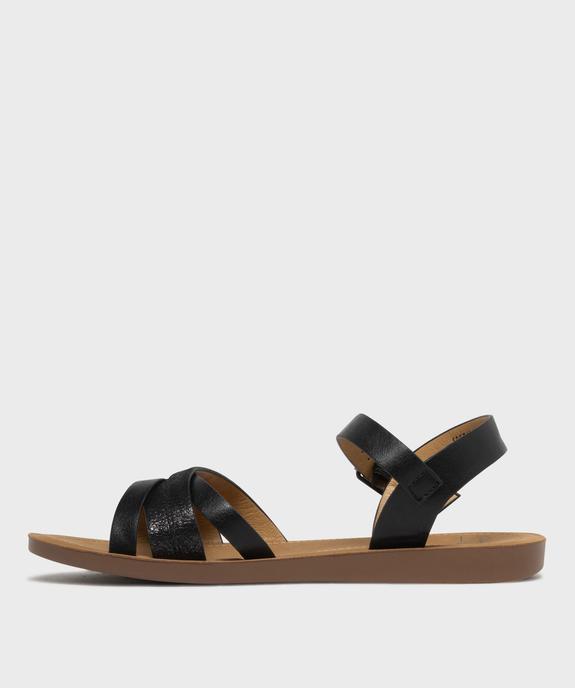 Sandales à brides scintillantes femme - Valentina Baldano vue3 - VALENTINA BALDA - GEMO