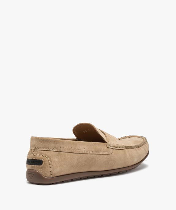 Mocassins homme unis en cuir – Pierre Cardin vue4 - PIERRE CARDIN D - GEMO