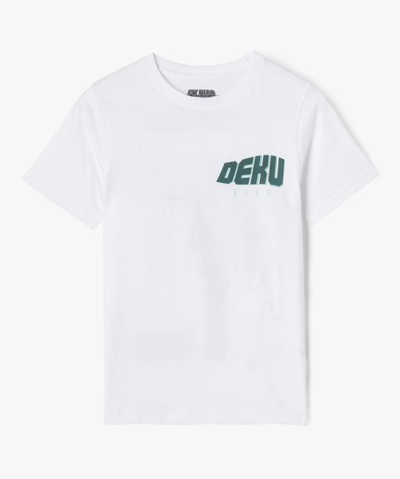 Tee-shirt manches courtes avec motif dos garçon - My Hero Academia vue1 - MY HERO ACADEMIA - GEMO