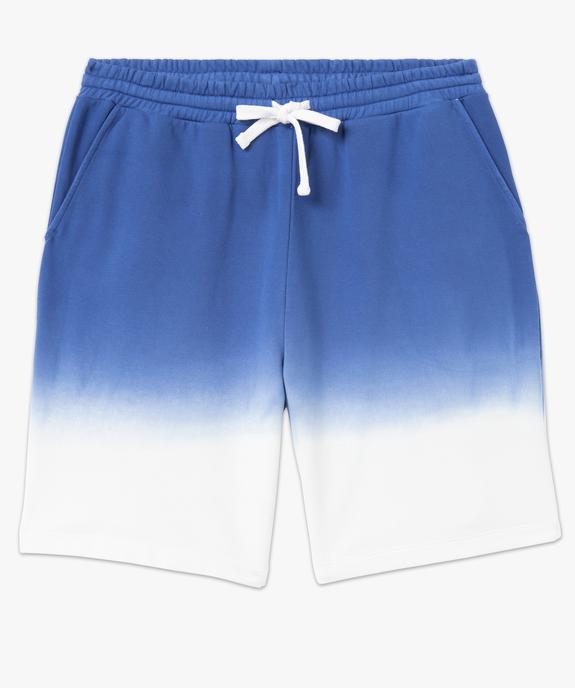 Bermuda en molleton tie-and-dye homme vue4 - GEMO (HOMME) - GEMO