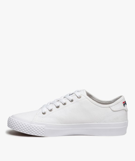 Tennis femme en toile unie à lacets – Fila Pointer  vue3 - FILA - GEMO