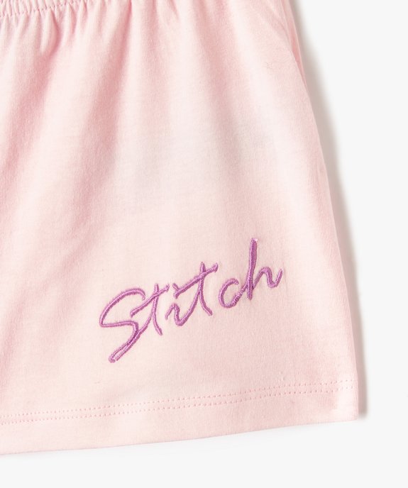 Pyjashort à motif Stitch et Angel fille - Disney vue3 - LILO & STITCH - GEMO