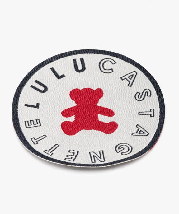 Patch thermocollant rond petit format - LuluCastagnette vue1 - LULUCASTAGNETTE - GEMO