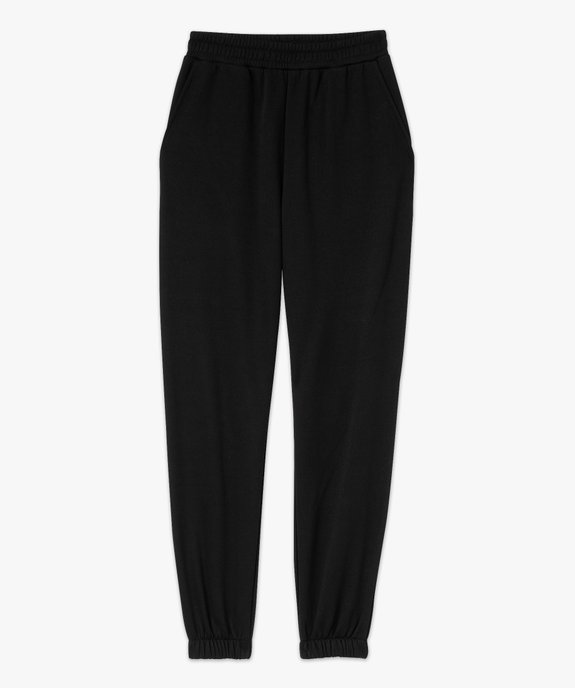 Pantalon de jogging en molleton doux femme vue4 - GEMO(FEMME PAP) - GEMO