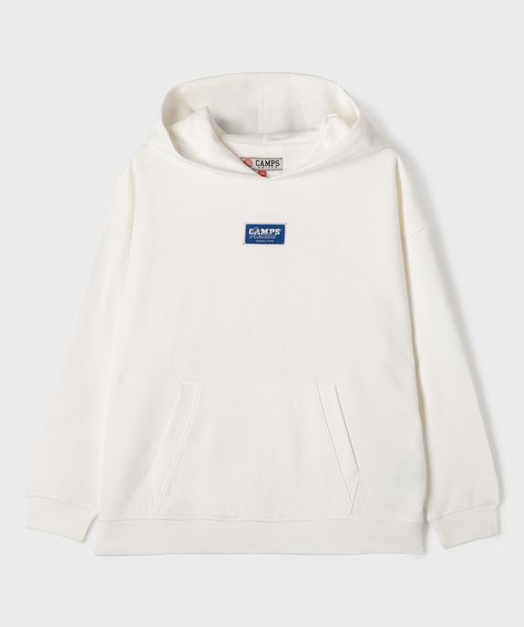 Sweat à capuche à poche kangourou garçon - Camps United vue1 - CAMPS - GEMO