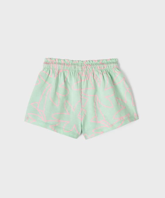 Short ample en jersey de coton bébé fille (lot de 2) vue6 - GEMO(BEBE DEBT) - GEMO
