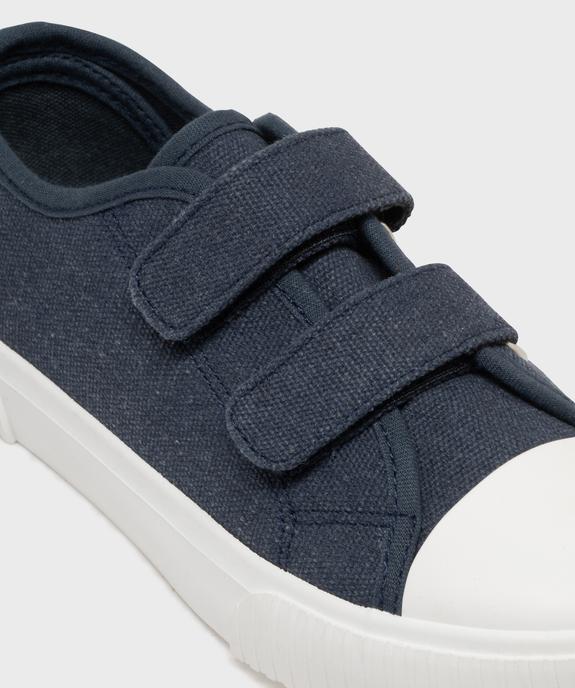 Tennis en toile fermeture scratch garçon - 5 Miles vue6 - 5 MILES GEMO FOR GOOD - GEMO