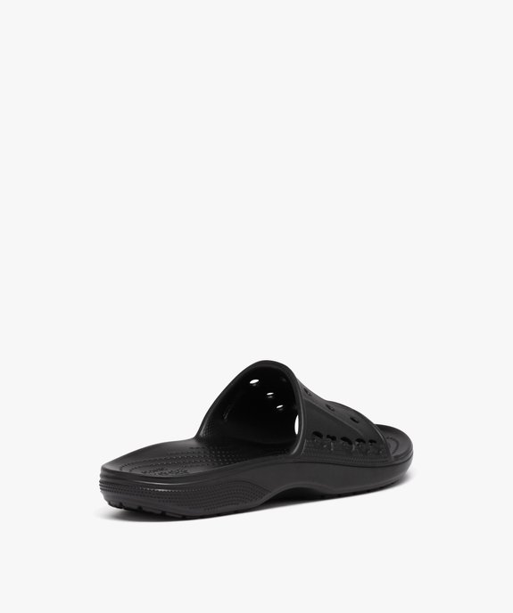 Mules de piscine homme unies avec bandeau perforé - Crocs vue4 - CROCS - GEMO