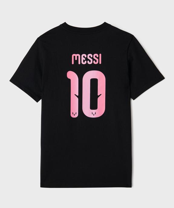 Tee-shirt manches courtes inscription Messi garçon - Adidas vue3 - ADIDAS - GEMO
