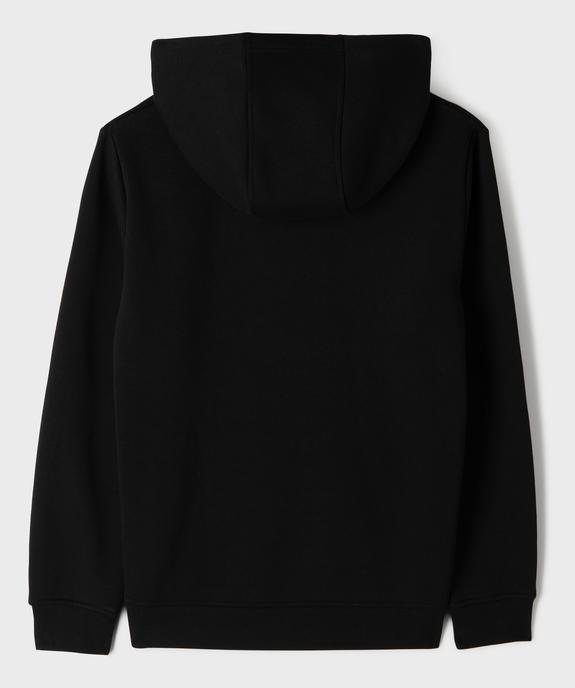 Sweat à capuche uni intérieur molletonné garçon vue3 - GEMO 4G GARCON - GEMO