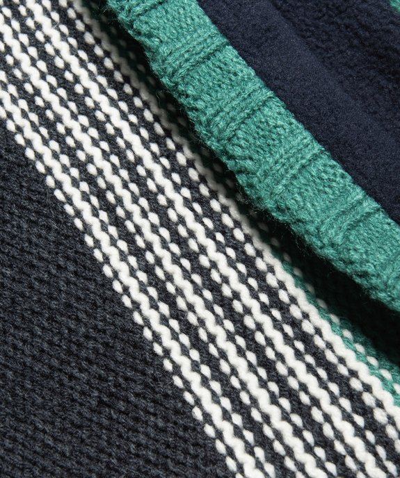 Echarpe garçon forme snood en maille avec doublure polaire vue2 - GEMO (ENFANT) - GEMO